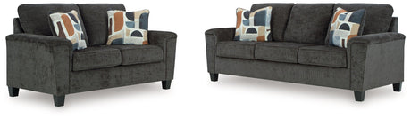 Erinslane Dusk Sofa & Loveseat by Ashley at Eve Furniture