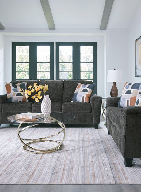 Erinslane Dusk Sofa & Loveseat by Ashley at Eve Furniture