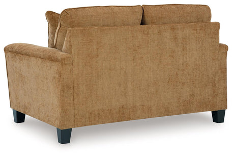 Erinslane Honey Loveseat by Ashley at Eve Furniture
