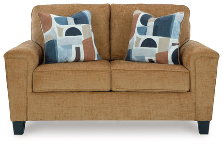 Erinslane Honey Loveseat by Ashley at Eve Furniture