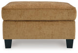 Erinslane Honey Ottoman by Ashley at Eve Furniture