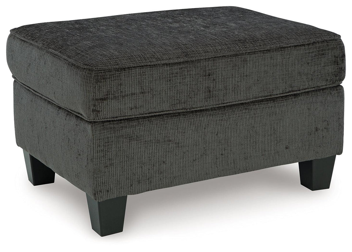Erinslane Dusk Ottoman by Ashley at Eve Furniture