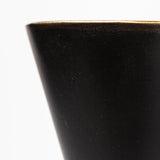 Eris II Black Metal w/Gold Accent Double-Cone Wall Sconce by Mercana at Eve Furniture
