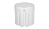 Eris Outdoor Accent Table - White by Moe's Home at Eve Furniture