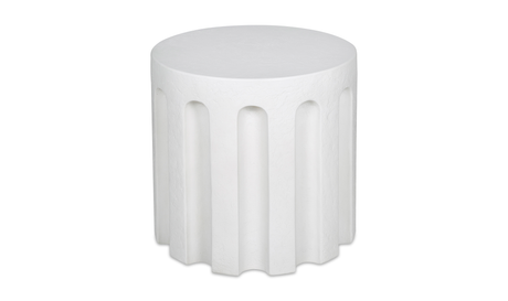 Eris Outdoor Accent Table - White by Moe's Home at Eve Furniture