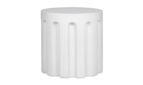 Eris Outdoor Accent Table - White by Moe's Home at Eve Furniture