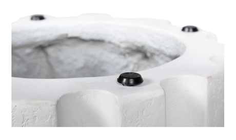 Eris Outdoor Accent Table - White by Moe's Home at Eve Furniture