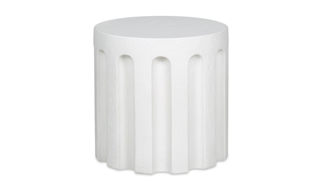 Eris Outdoor Accent Table - White by Moe's Home at Eve Furniture