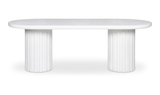 Eris Outdoor Dining Table White by Moe's Home at Eve Furniture