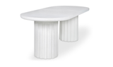 Eris Outdoor Dining Table White by Moe's Home at Eve Furniture