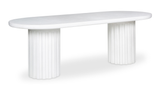 Eris Outdoor Dining Table White by Moe's Home at Eve Furniture