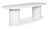 Eris Outdoor Dining Table White by Moe's Home at Eve Furniture