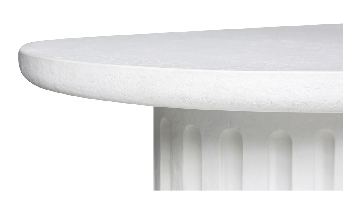 Eris Outdoor Dining Table White by Moe's Home at Eve Furniture