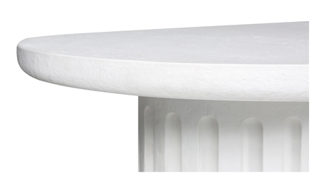 Eris Outdoor Dining Table White by Moe's Home at Eve Furniture