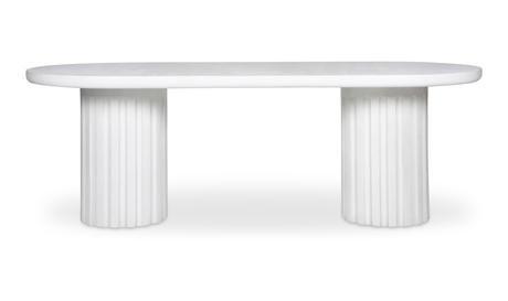 Eris Outdoor Dining Table White by Moe's Home at Eve Furniture