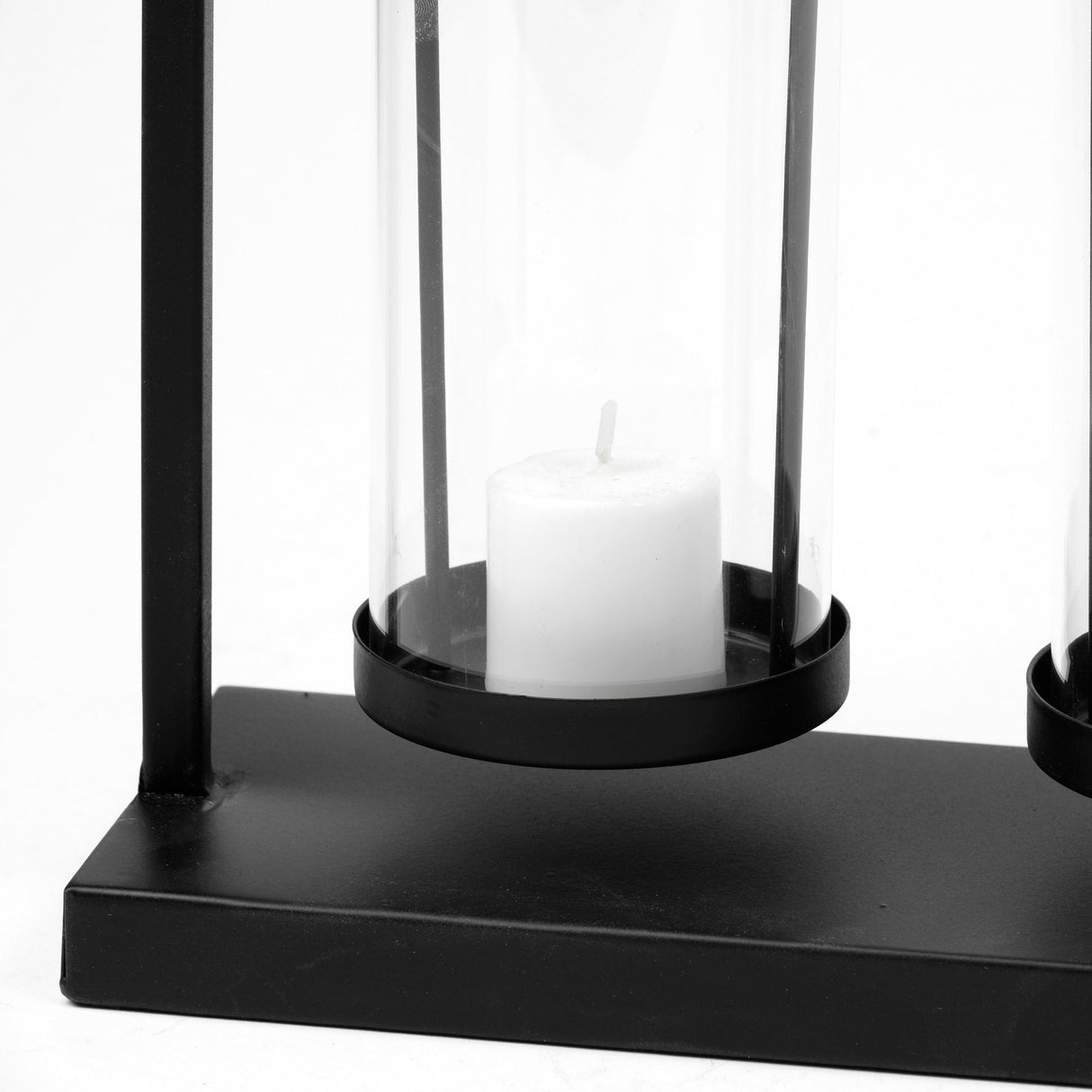 Erlen Black Metal Hanging Votive Five Candle Table Candle Holder by Mercana at Eve Furniture