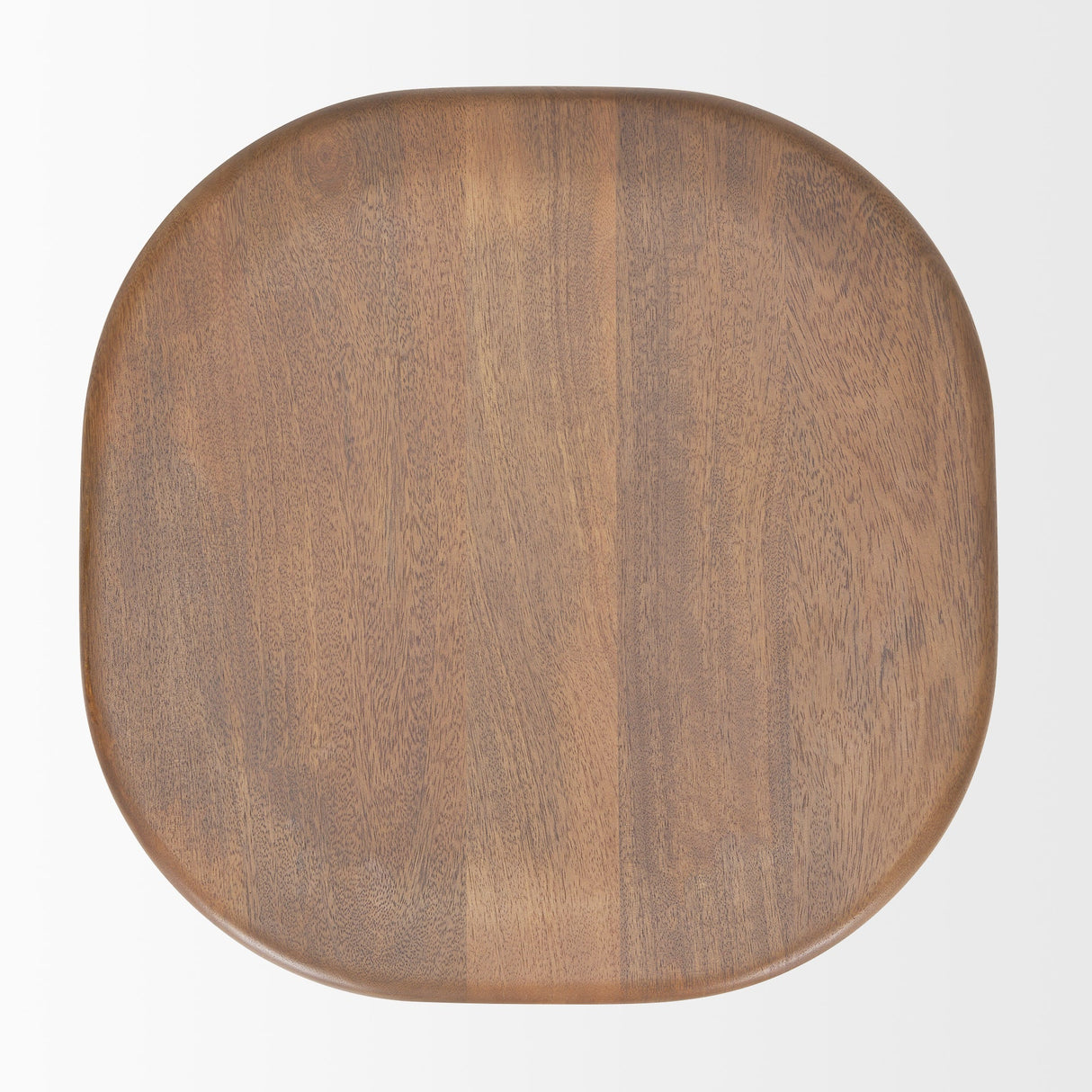 Ernest Medium Brown Wood Bar Stool by Mercana at Eve Furniture