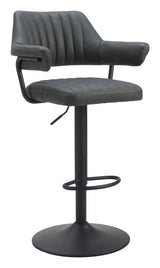 Erret Gray Barstool by Zuomod at Eve Furniture