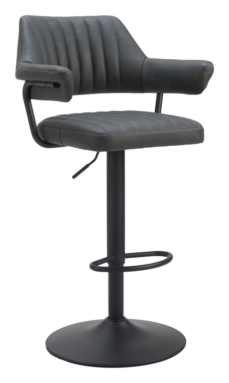 Erret Gray Barstool by Zuomod at Eve Furniture