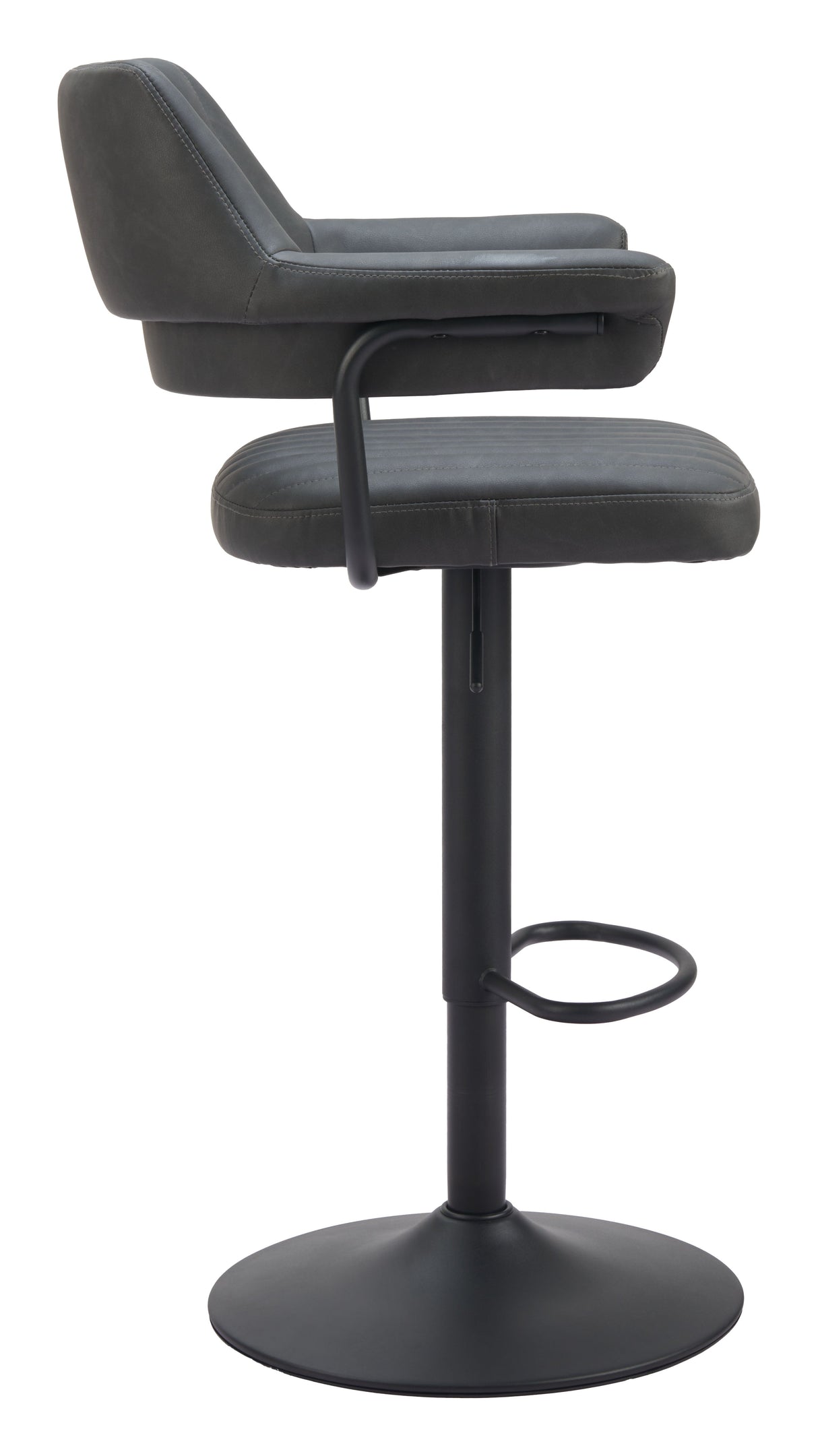 Erret Gray Barstool by Zuomod at Eve Furniture