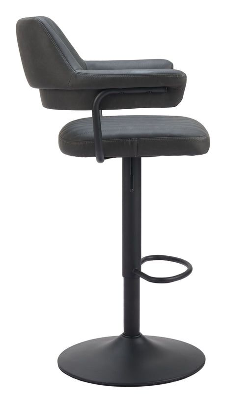 Erret Gray Barstool by Zuomod at Eve Furniture