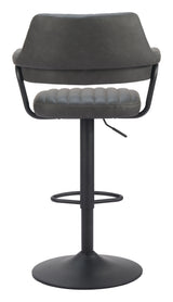 Erret Gray Barstool by Zuomod at Eve Furniture