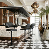 Erret Gray Barstool by Zuomod at Eve Furniture
