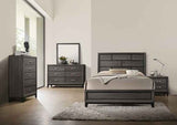 Errico Gray 5-Piece Queen Bedroom Set by Furniture of America at Eve Furniture