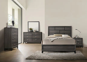 Errico Gray Full Bed by Furniture of America at Eve Furniture