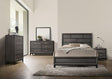Errico Gray Queen Panel Bed by Furniture of America at Eve Furniture