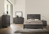 Errico Gray Twin Bed by Furniture of America at Eve Furniture