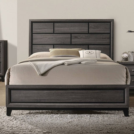 Errico Gray Twin Bed by Furniture of America at Eve Furniture