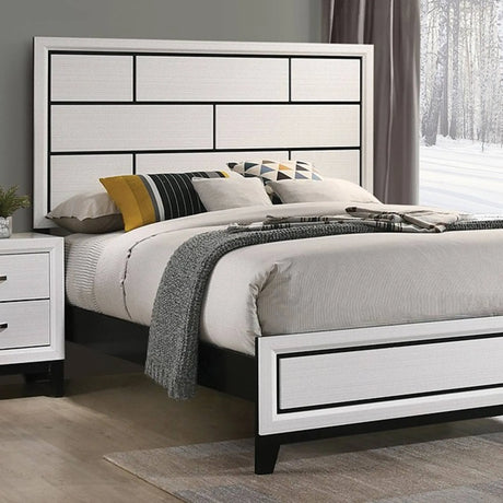 Errico White Full Bed by Furniture of America at Eve Furniture