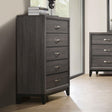 Errico Gray Chest by Furniture of America at Eve Furniture