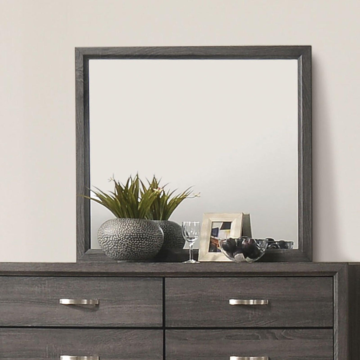 Errico Gray Mirror by Furniture of America at Eve Furniture