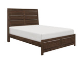 Erwan Espresso California King Panel Bed by Homelegance at Eve Furniture