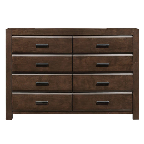 Erwan Espresso Dresser by Homelegance at Eve Furniture