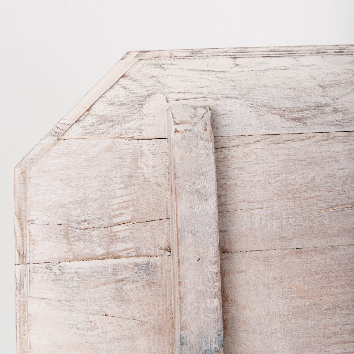 Esagono Octagonal Reclaimed Wood End/Side Table w/ Storage by Mercana at Eve Furniture