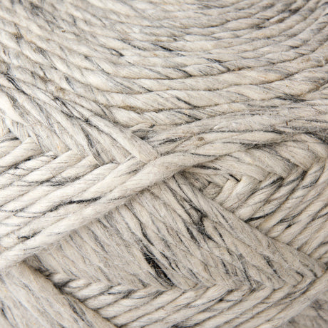Esfera Beige Chevron Woven Round Pouf by Mercana at Eve Furniture