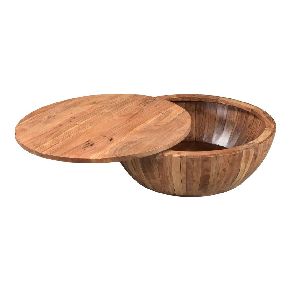 Eske Coffee Table Natural by Moe's Home at Eve Furniture