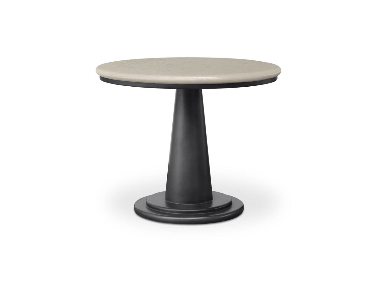Esme Cream Outdoor Cafe Table by Moe's Home at Eve Furniture