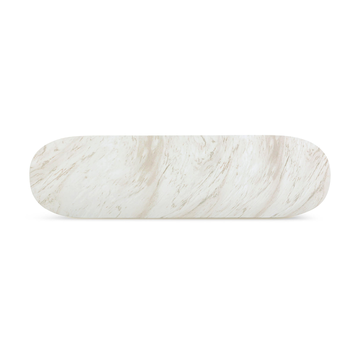 Esme Faux Marble Indoor / Outdoor Long Console Table by TOV Furniture at Eve Furniture