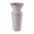 Esme Whitewashed Ceramic Vase by Mercana at Eve Furniture