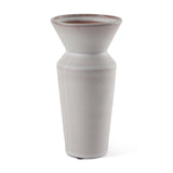 Esme Whitewashed Ceramic Vase by Mercana at Eve Furniture