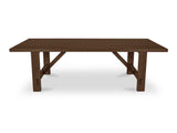 Esmond Brown Outdoor Dining Table by Moe's Home at Eve Furniture
