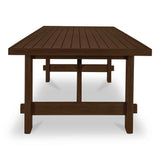 Esmond Brown Outdoor Dining Table by Moe's Home at Eve Furniture