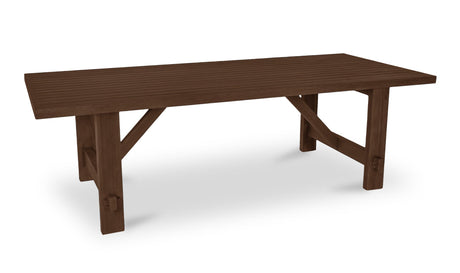 Esmond Outdoor Dining Table Brown by Moe's Home at Eve Furniture