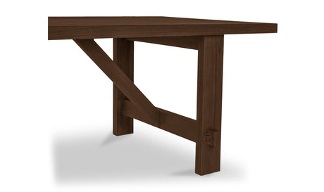 Esmond Outdoor Dining Table Brown by Moe's Home at Eve Furniture