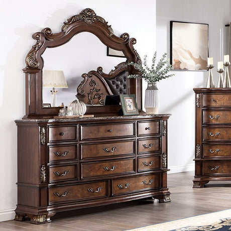 Esparanza Cherry Brown Bedroom Set by Furniture of America at Eve Furniture