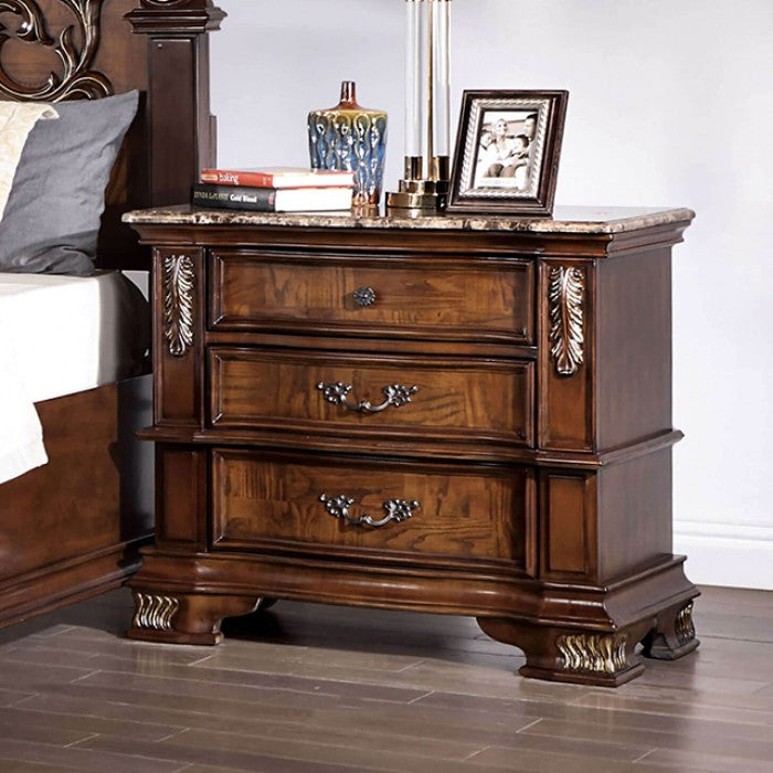 Esparanza Cherry Brown Bedroom Set by Furniture of America at Eve Furniture
